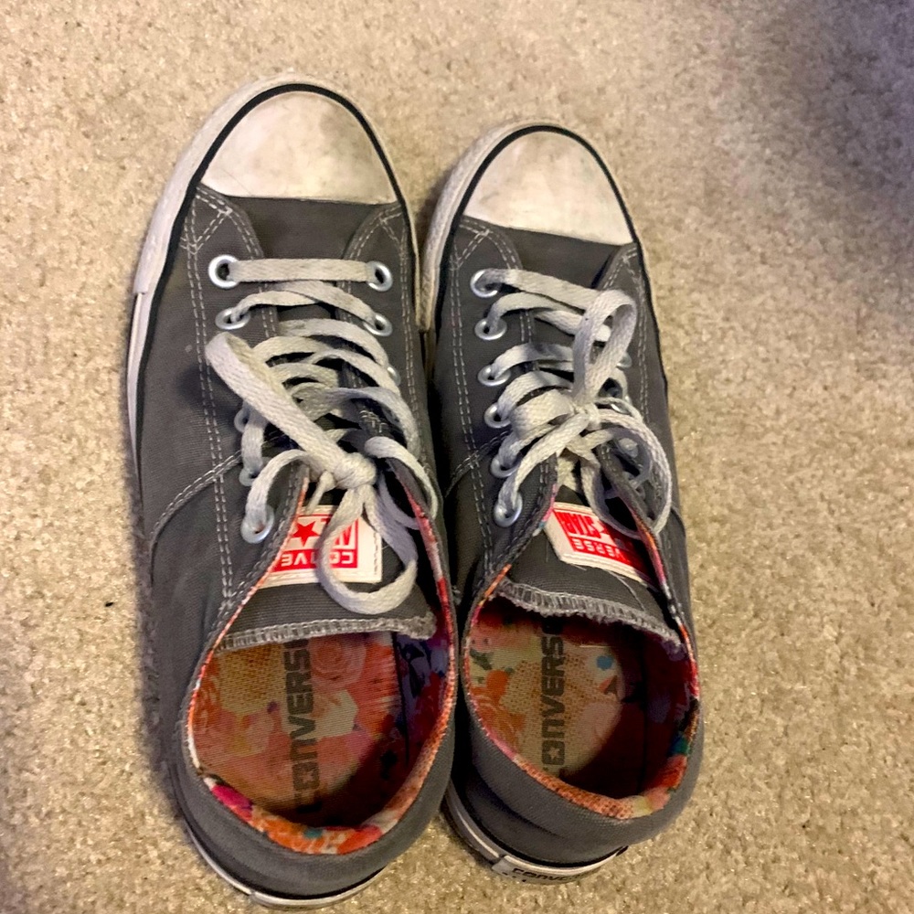 Grey Converse